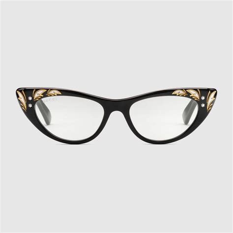 gucci cat eye reading glasses